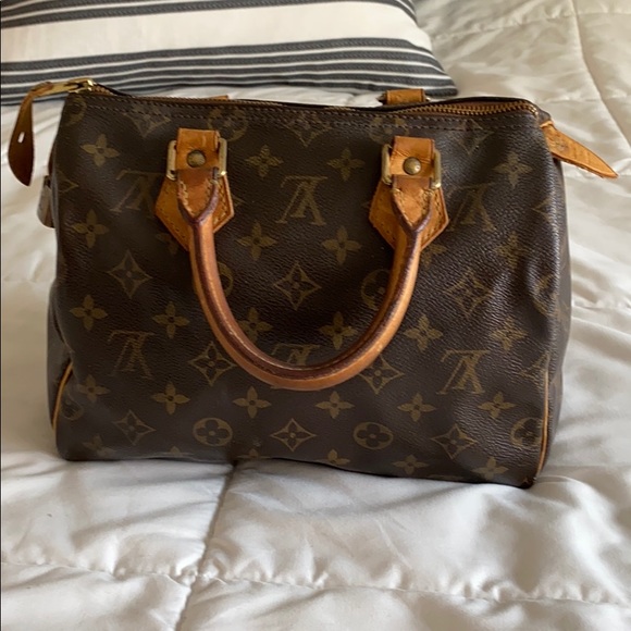 *AUTHENTIC LOUIS VUITTON MONOGRAM SPEEDY 25* - Picture 3 of 7